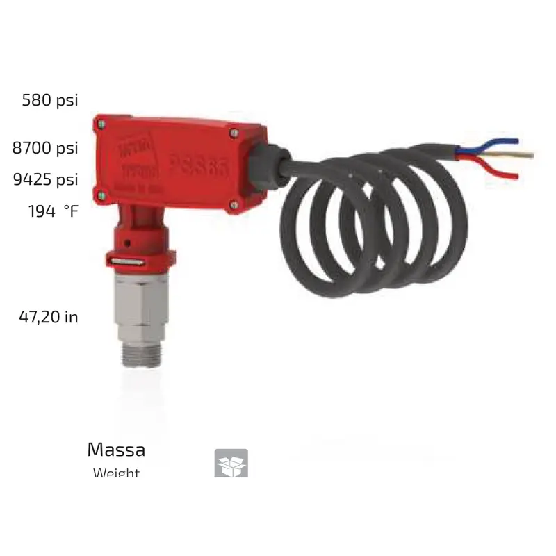 Pressostat PSS65 à 3 fils