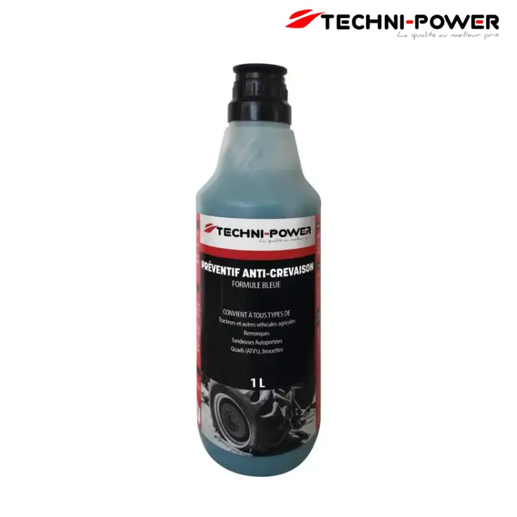 PREVENTIF ANTI-CREVAISON FORMULE BLEUE BIDON 1L TECHNI-POWER