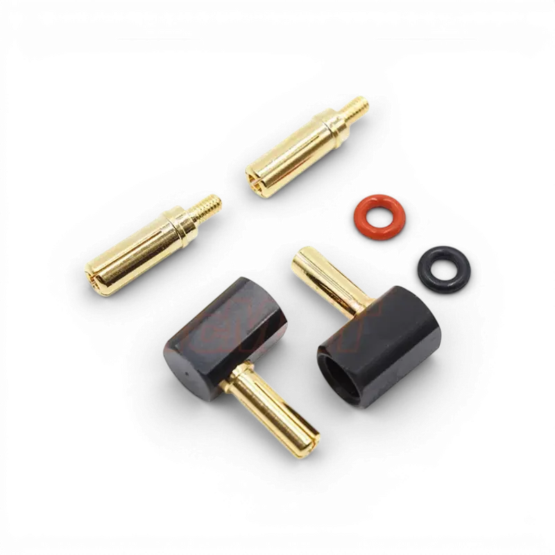 Prises batterie 4mm/5mm en L