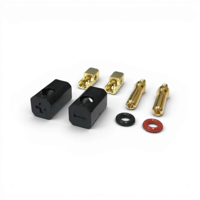 Prises batterie 4mm en L