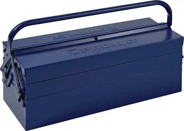 Promat Boîte à outils 5 pièces Acier Bleu - Neuf Outlet
