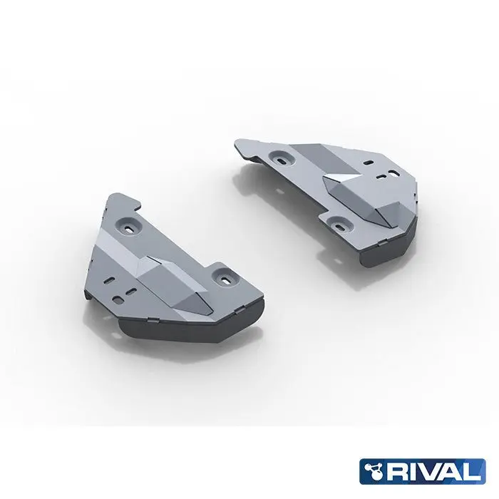 Protection Triangles Avants - Toyota Hilux Revo 2016-2025 Rival4x4 - Aluminium 6mm