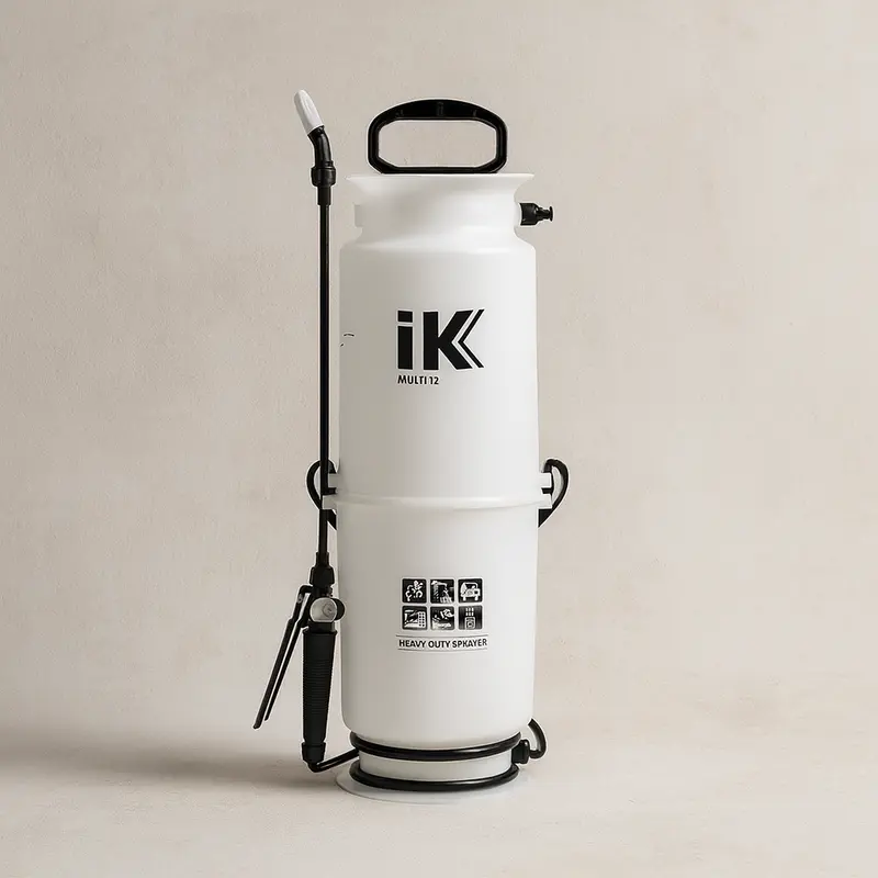 Pulvérisateur à pression IK MULTI 8L – résistant acides usage pro multi-secteurs