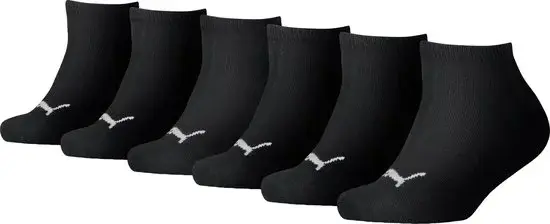 Puma | Chaussettes invisibles lot de 6 | Enfants | 31-34