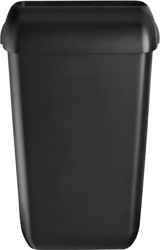 QuartzLine Afvalbak 43L Open Inworp Zwart - Nieuw Outlet