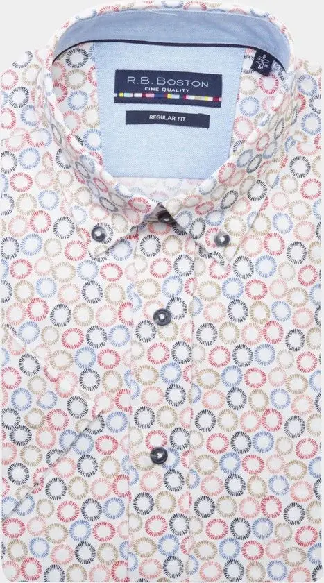 R.B. Boston | Chemise Décontractée Manches Courtes | Homme | L