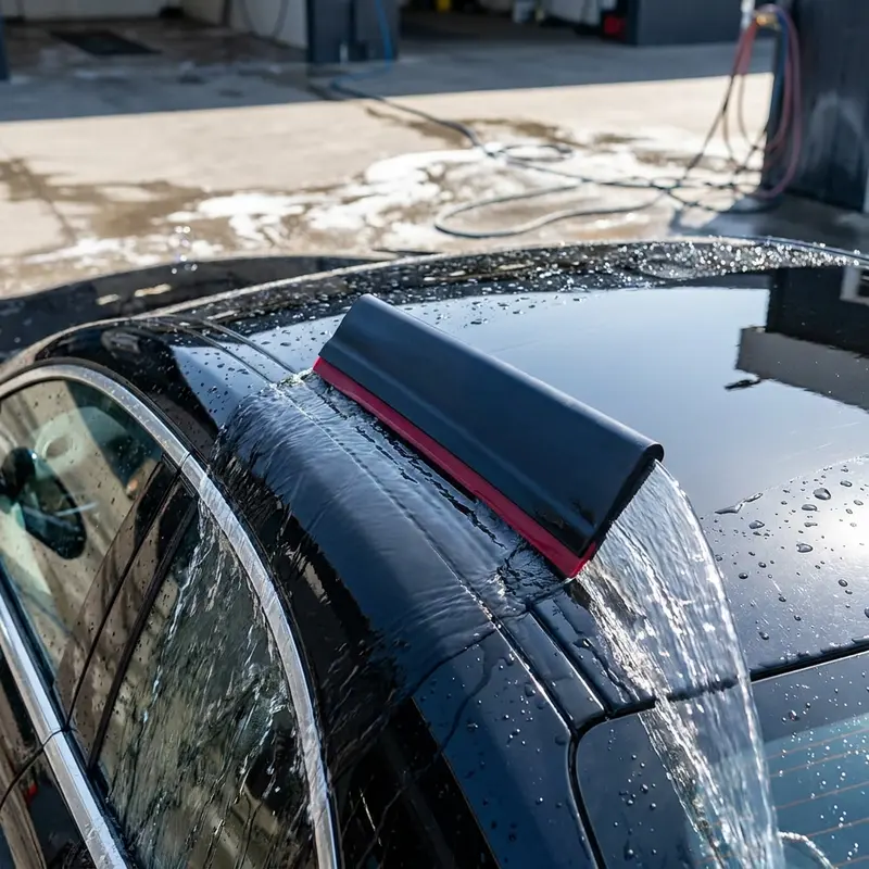 Raclette silicone de séchage – chasse l'eau en un passage