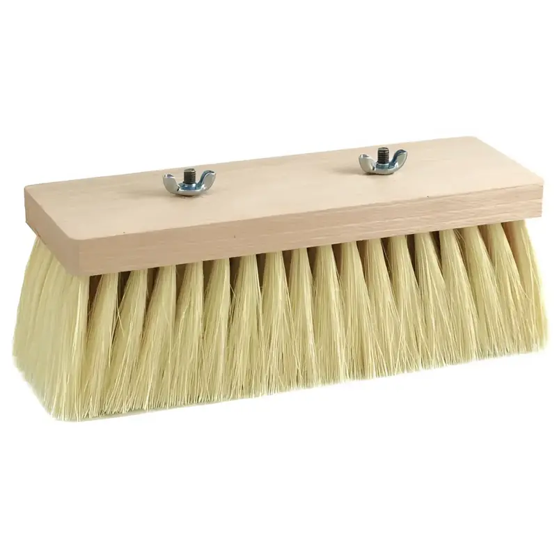 Racleur goudron Sorex bois plat avec vis papillon fibres naturelles 8x18