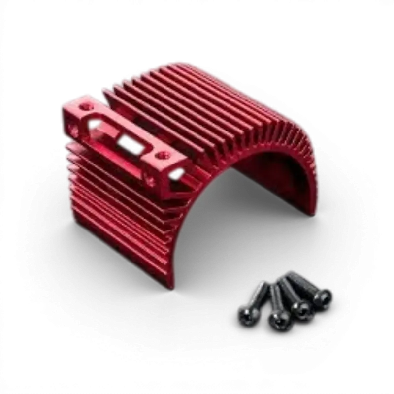 Radiateur aluminium Moteur 540 universel Rouge