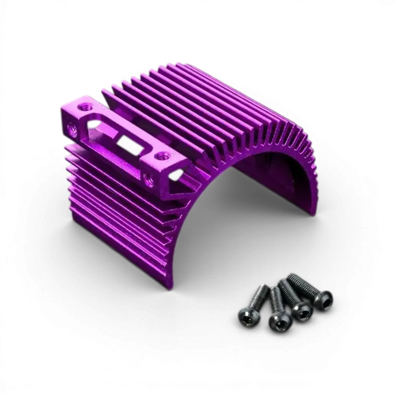 Radiateur aluminium Moteur 540 universel Violet