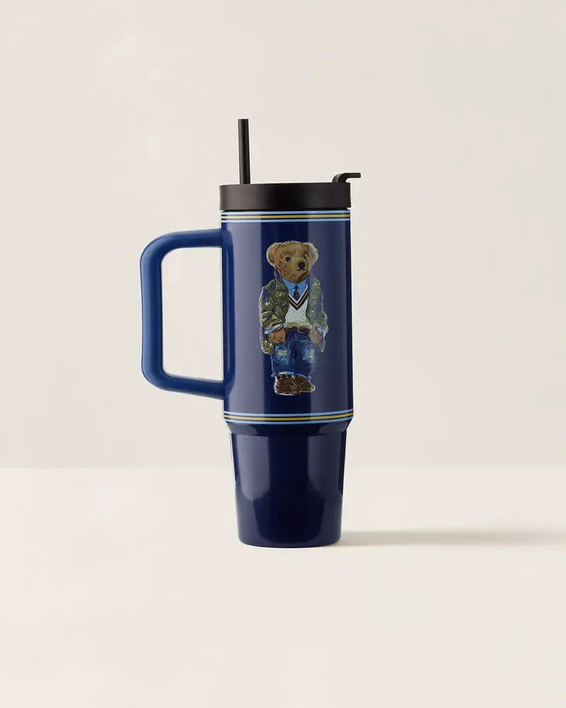 Ralph Lauren Heritage Polo Bear Gourde Paille - Neuf Outlet