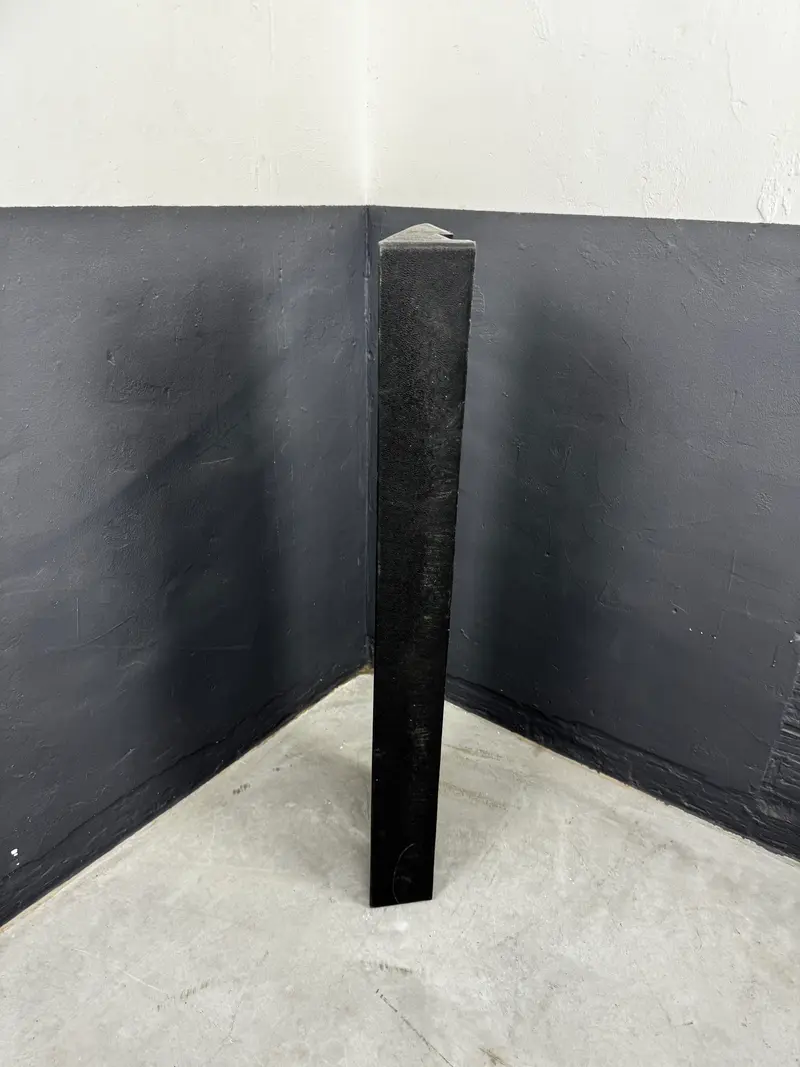 Rampe de seuil Bordstein BR22 - 100 x 980 mm | noire | Sûre et accessible
