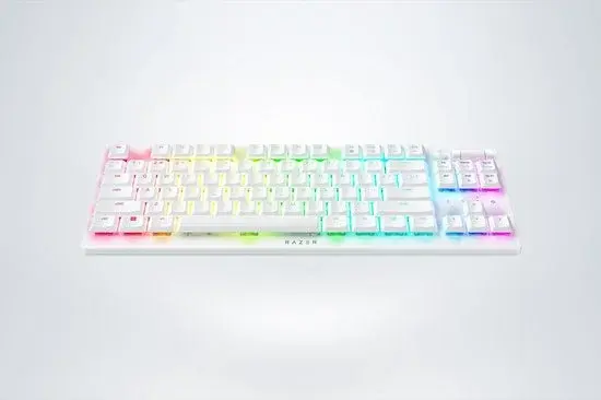 Razer DeathStalker V2 Pro TKL Blanc - Clavier de jeu d'occasion