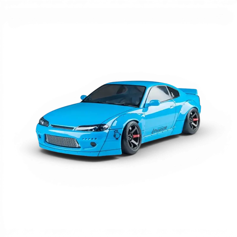 Rc drift brushed - Nissan S15RB Bleu