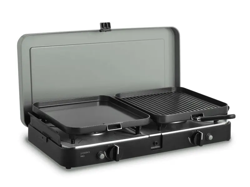 Réchaud portable à gaz 2 brûleurs Cadac 2 Cook 3 Pro Deluxe