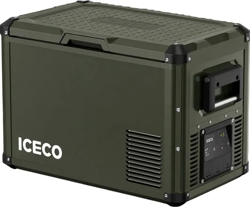 Refrigerateur/Congelateur ICECO 45L Double Compartiments - Vert Olive