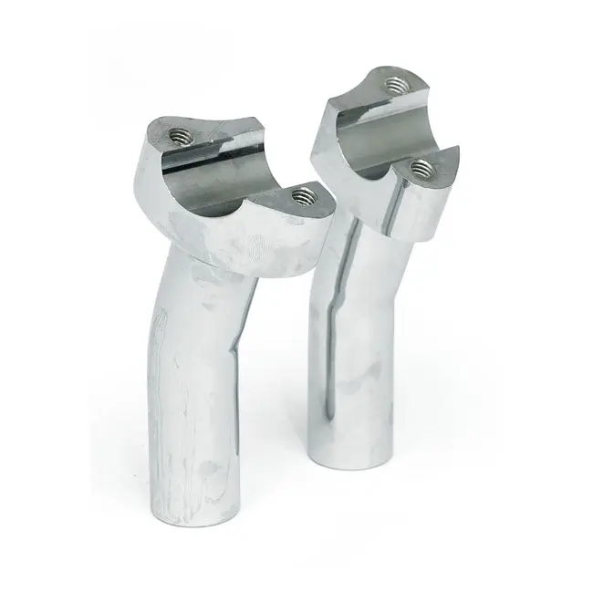 Rehausseurs de guidon Pullback en aluminium forgé sans collier supérieur (OEM)