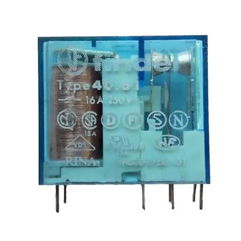 Relais Finder 40.61 (24 V CC 16 A) | Relais miniature pour circuit imprimé / socle SPDT