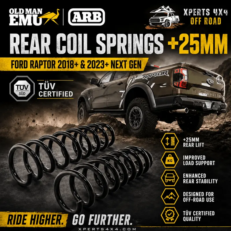 Ressorts Arrières OME +25mm - Ford Raptor 2018-22 & 2023+