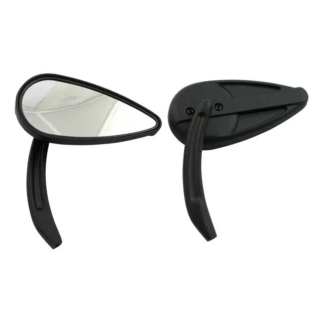 Retro Teardrop Motorcycle Mirror Set HD