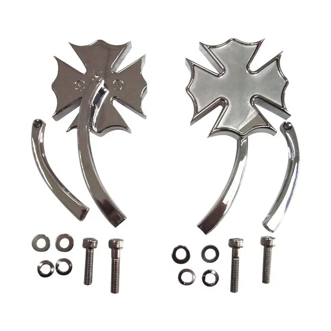 Rétroviseur moto Maltese Twist Chrome HD