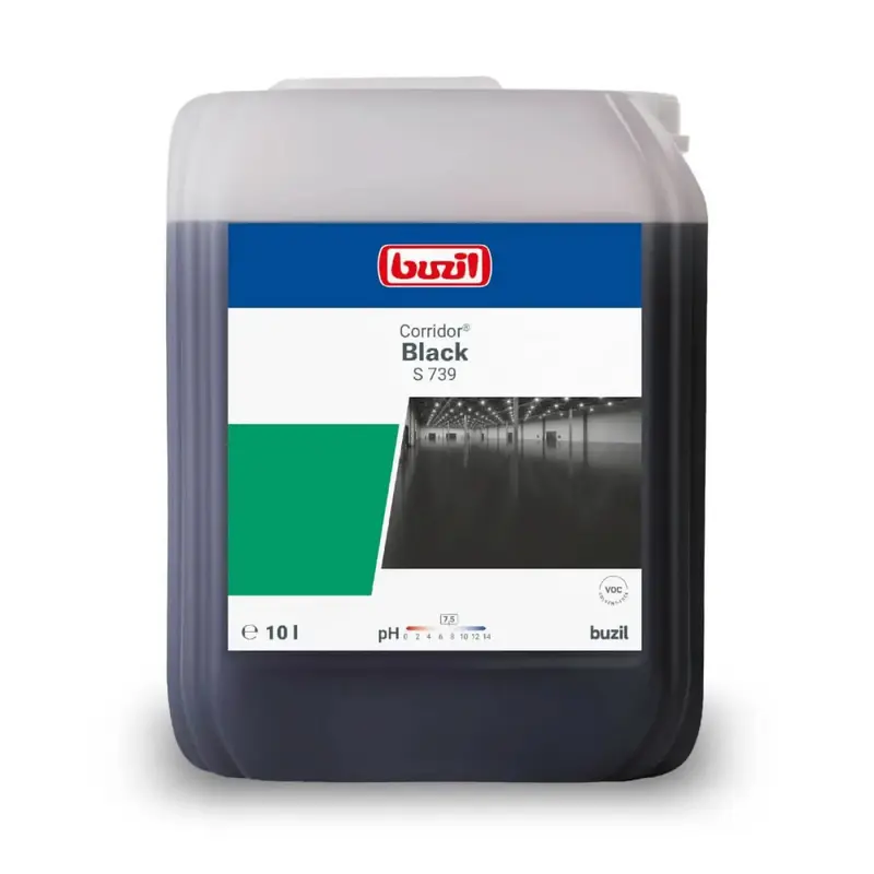 Revêtement de sol Buzil Corridor Black S739 10l