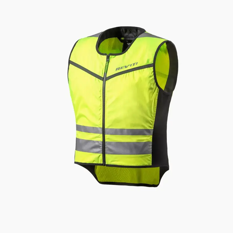 REV'IT! Gilet moto Athos 2 jaune réfléchissant