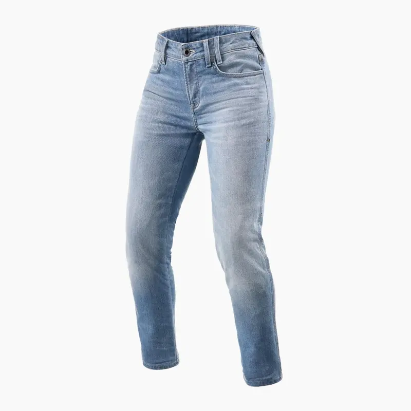 REV'IT! Shelby 2 Ladies SK Motorcycle Jeans Light Blue