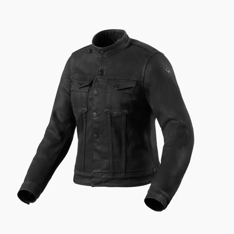 REV'IT! Trucker Ladies Motorcycle Jacket Black