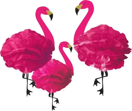 Riethmuller Décoration suspendue Flamant rose 49,5 cm - Neuf Outlet