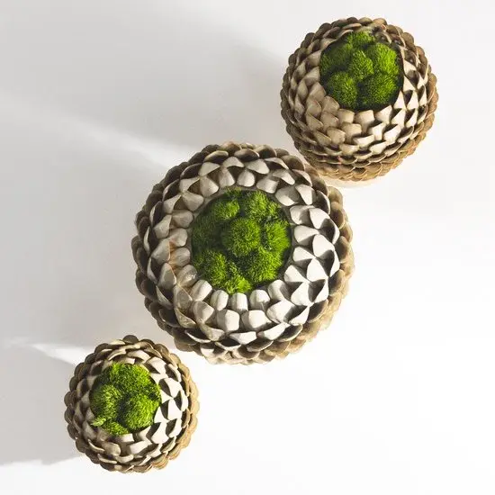 Riviera Maison Artichaut, céramique verte, 23,5 x 27 cm