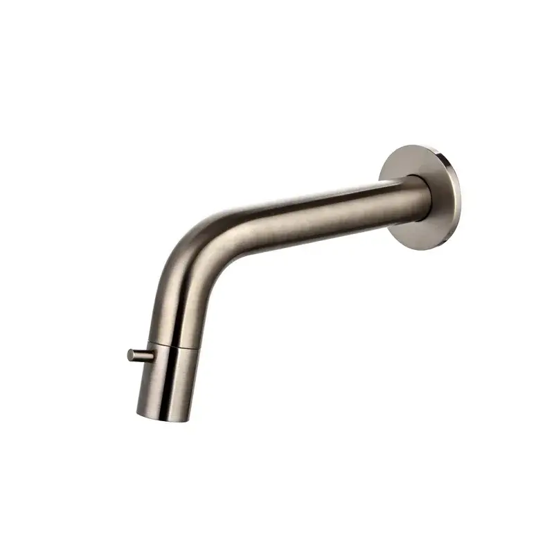 Robinet de fontaine encastré Sanisplash Rond Gun Metal - Nouvelle promotion