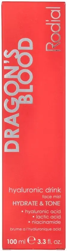 Rodial Dragon's Blood Hyaluronic Drink Face Mist 100ml - Nouveau Outlet