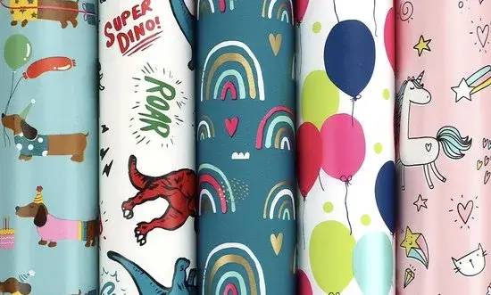 Rotolux Inpakpapier Colorful Kids 200x70cm - Nieuw Outlet