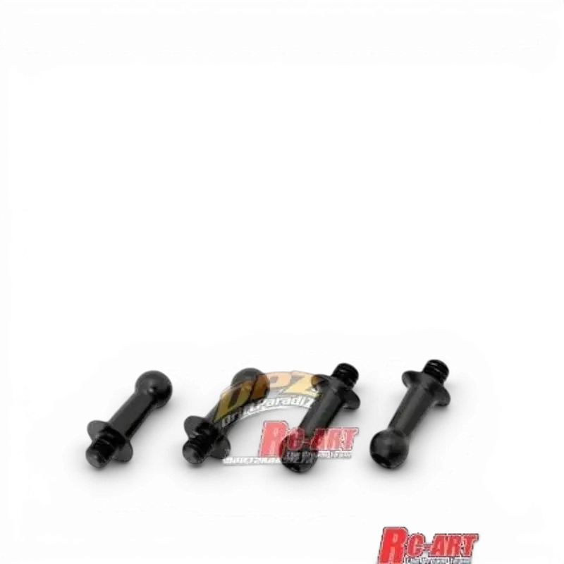 Rotules Duralium Noires 4.3mm (L8mm X M3)