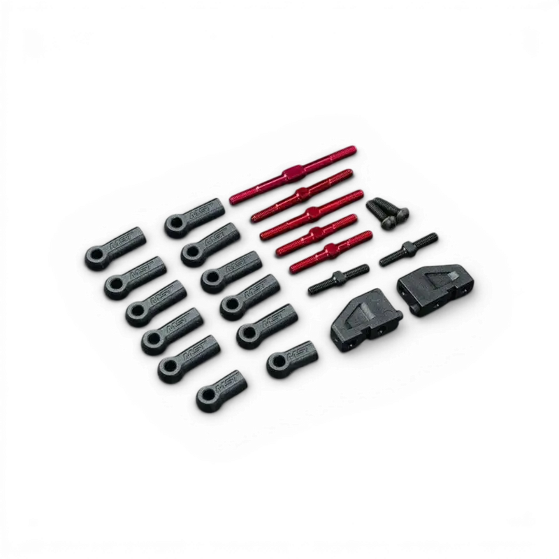Rouge - Kit option Rouge biellettes réglable RMX 2.5 RTR
