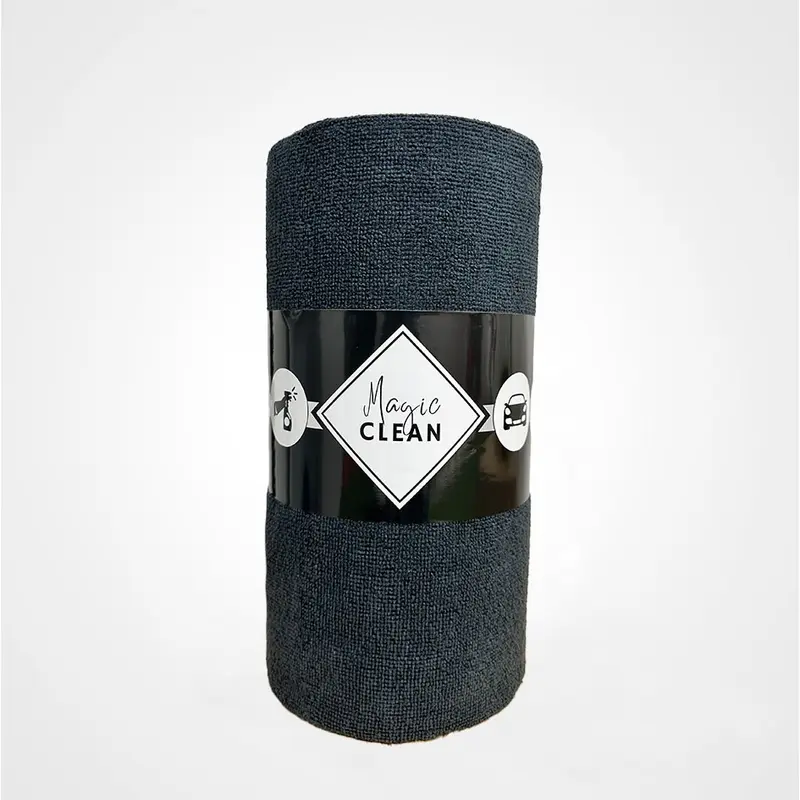 Rouleau de 75 Microfibres — 30 x 30cm 200g/m² Noir