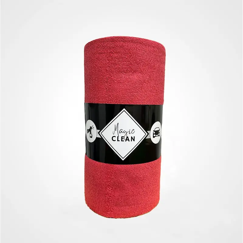 Rouleau de 75 Microfibres — 30 x 30cm 200g/m² Rouge