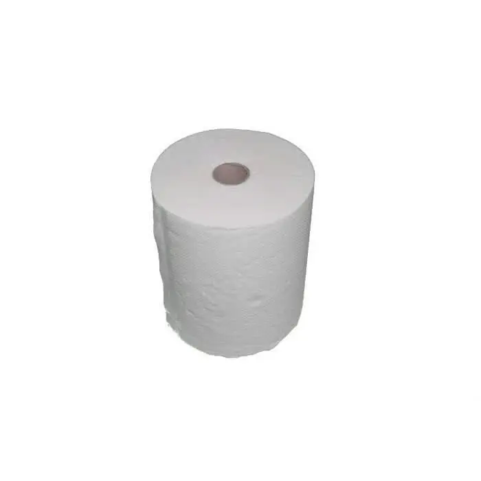 Rouleau d'essuie-mains 2 plis avec noyau spécial pâte à papier 21 cm