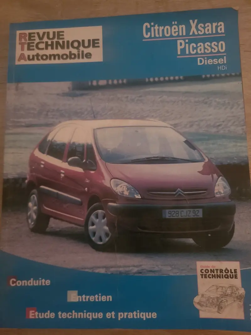 RTA Revue Technique Automobile Xsara Picasso Hdi (Liv232)