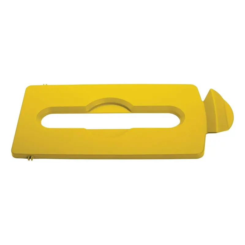 Rubbermaid Slim Jim Couvercle Station de recyclage papier jaune - Neuf Outlet