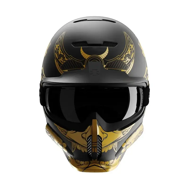 RUROC RG1-DX Ronin Asian Fit Motorhelm - Goed