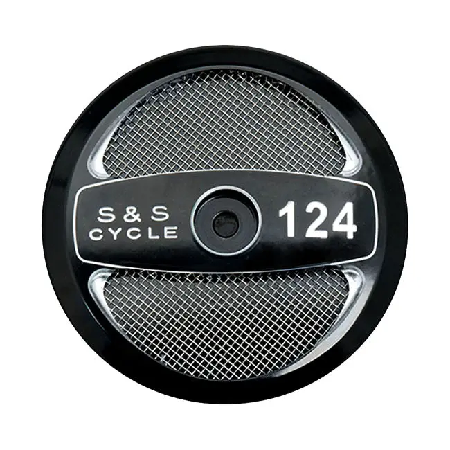S&S Stealth Air Cleaner Cover 124" (couvercle de filtre à air)