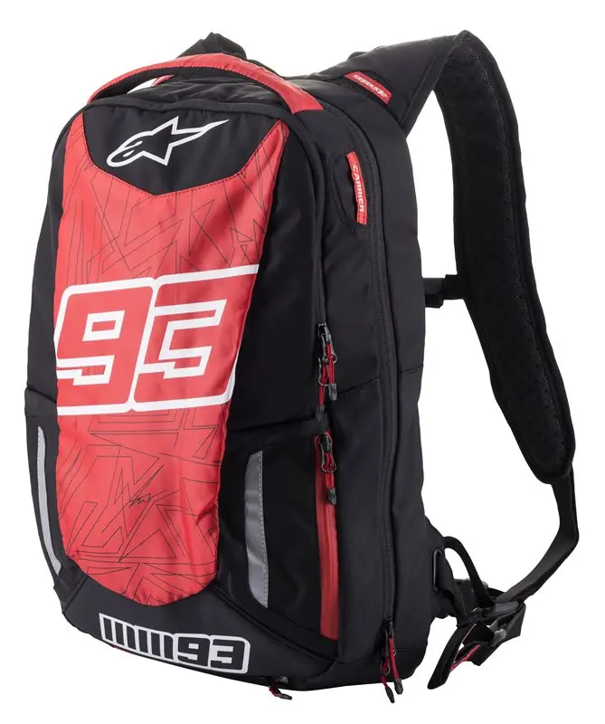 SAC A DOS ALPINESTARS MM93 JEREZ V2 NOIR ROUGE