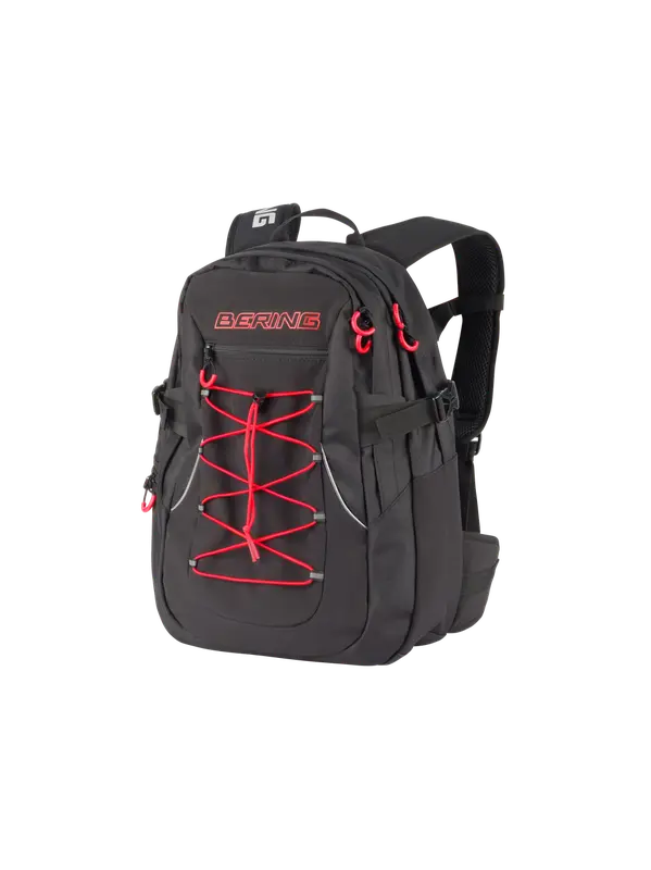 SAC A DOS BERING MURRAY NOIR ROUGE
