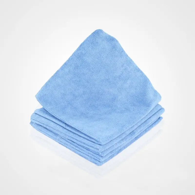 Sachet de 5 Microfibres Découpe Laser — 40 x 40cm 280g/m² Bleu