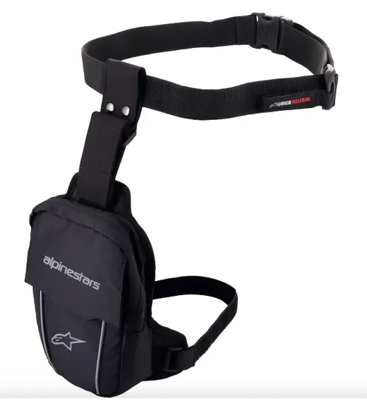 SACOCHE DE CUISSE ALPINESTARS ACCESS THIGH BAG BLACK