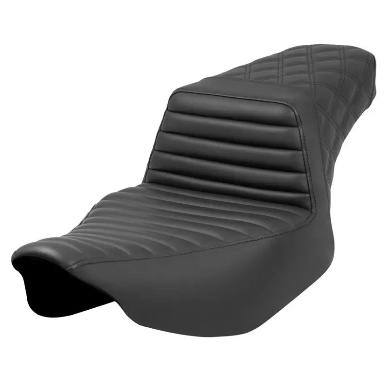 Saddlemen Point « Step-Up Tuck-n-Roll » / Point « Lattice » pour Harley