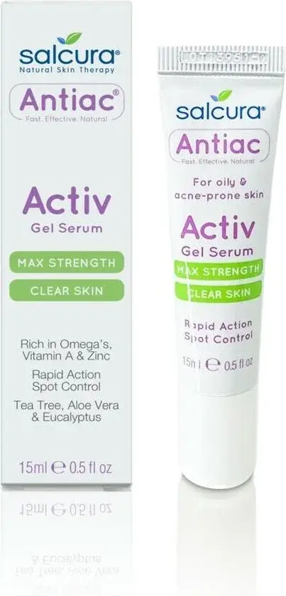 Salcura Antiac Activ Gel Sérum 15ml - Nouveau Outlet
