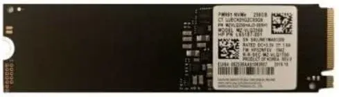 Samsung PM991a M.2 2280 NVMe SSD 256GB - Nieuw